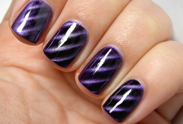 Magnetic Nail Polish Designs for Acrylic Nails - wide 4