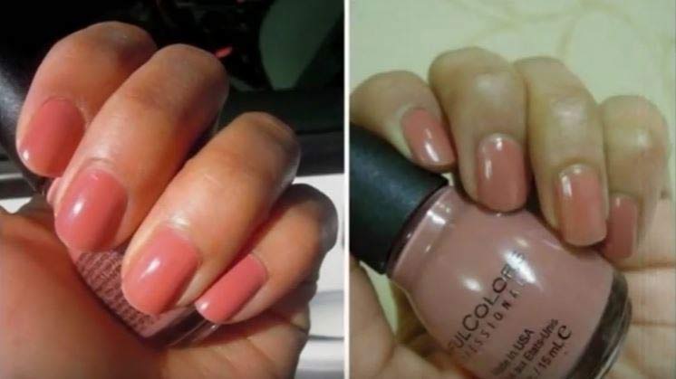 brown skin nail polish color for tan skin