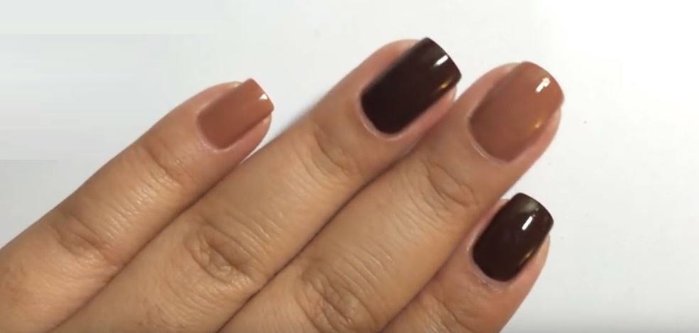 "acrylic nail color for brown skin"
3. "Copper Glaze" - wide 10