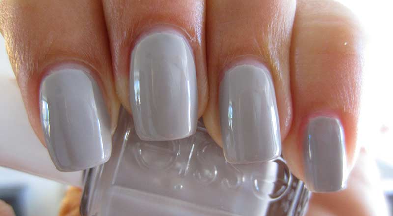 light grey nail polish essie
