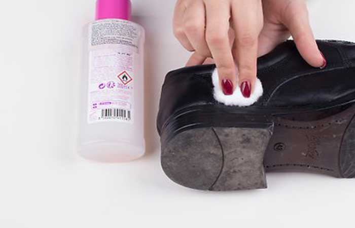 How to Remove Nail Polish Stains from Shoes | Nailshe